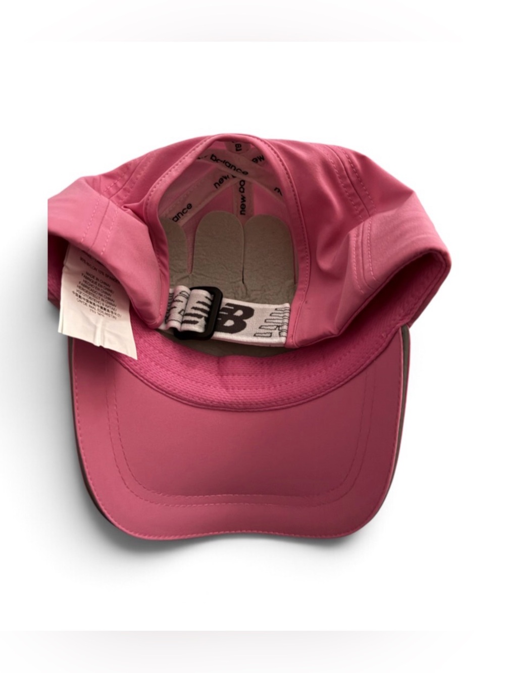 New Balance Pink Performance Cap - Picture 3 of 5